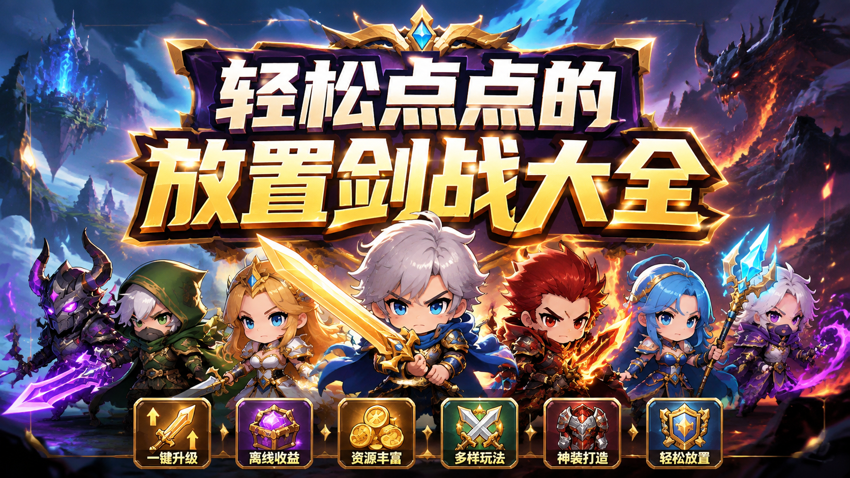 轻松点点的放置剑战大全