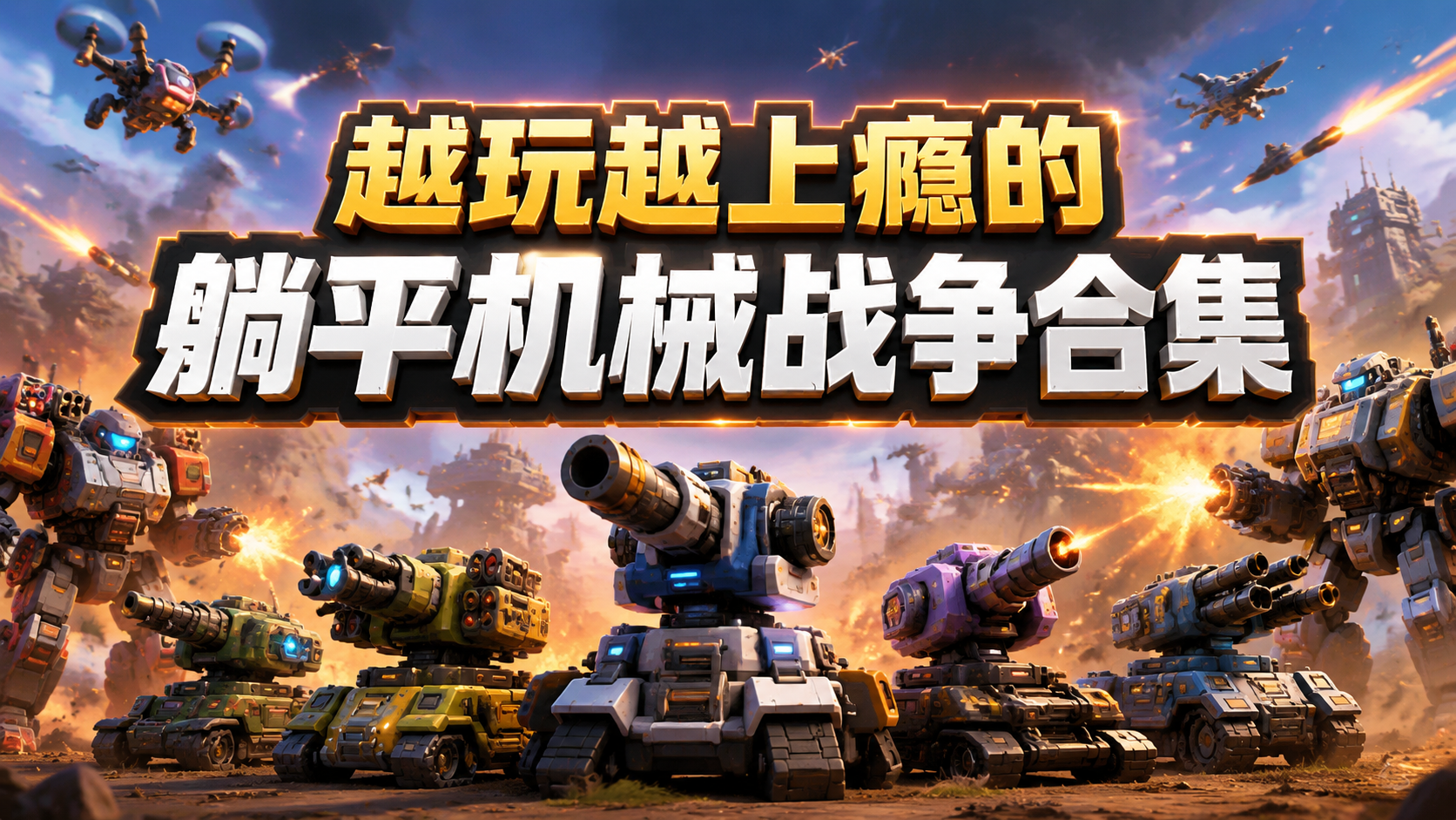 越玩越上瘾的躺平机械战争合集