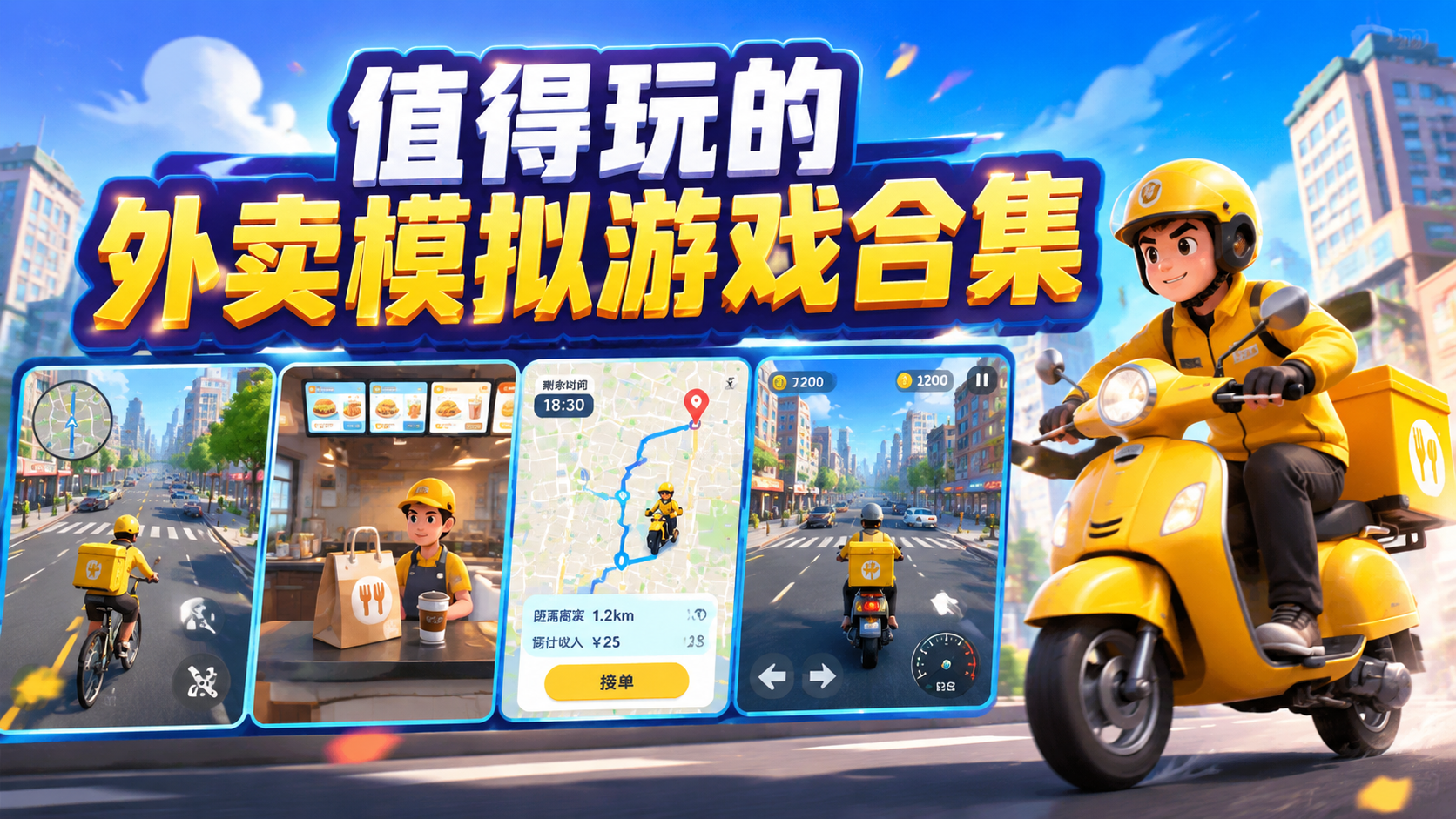 值得玩的外卖模拟游戏合集