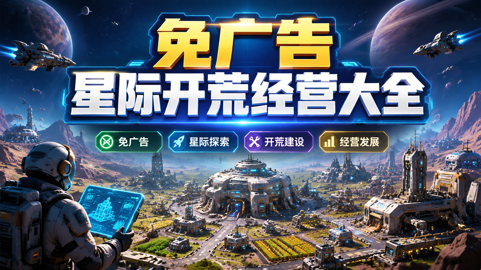 免广告星际开荒经营大全