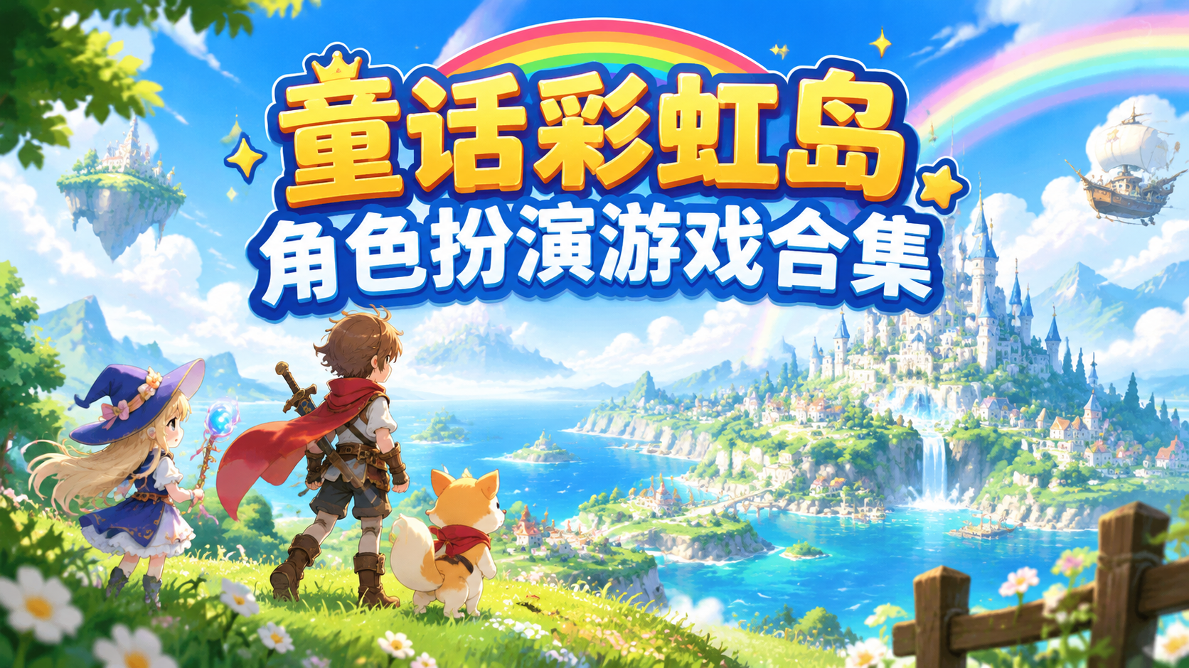 童话彩虹岛角色扮演游戏合集