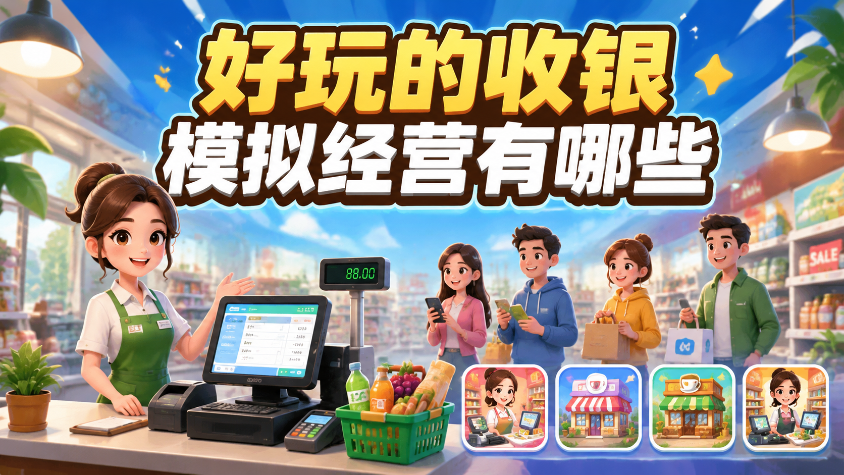 好玩的收银模拟经营有哪些