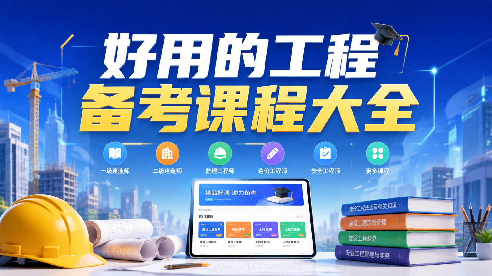 好用的工程备考课程大全