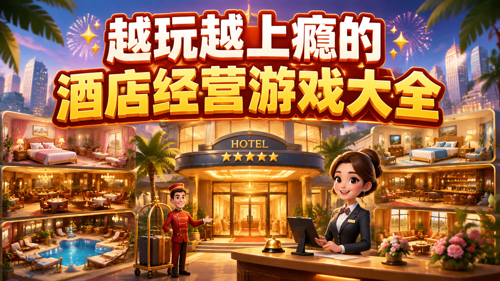 越玩越上瘾的酒店经营游戏大全