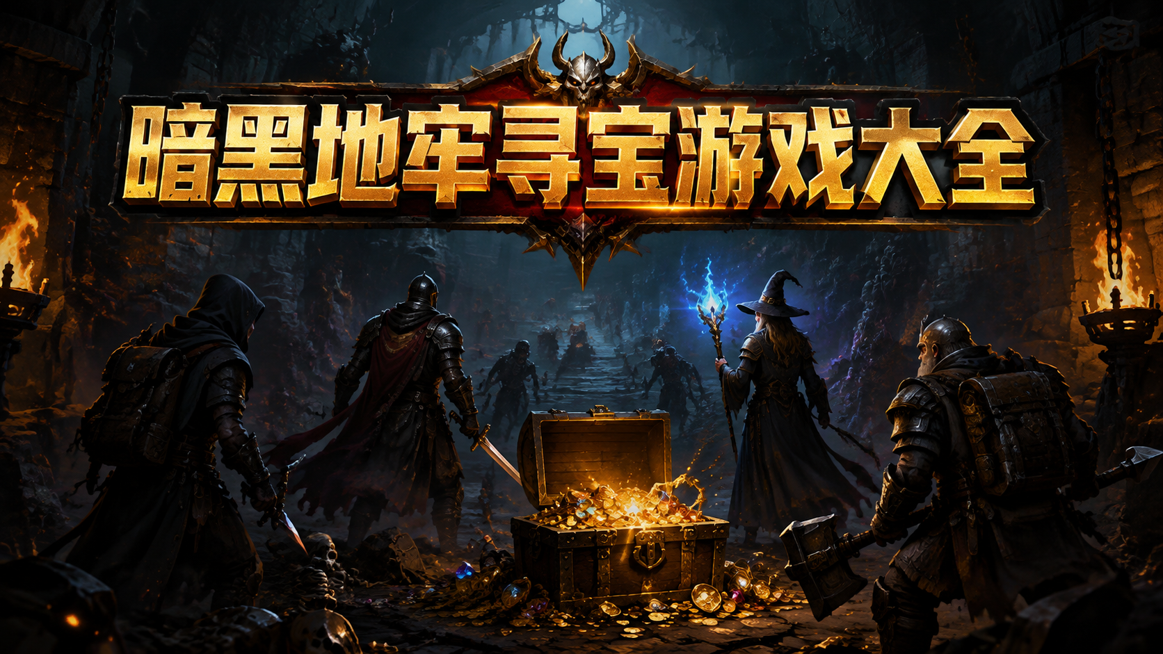 暗黑地牢寻宝游戏大全