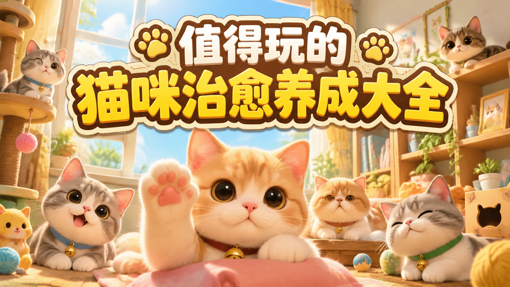 值得玩的猫咪治愈养成大全