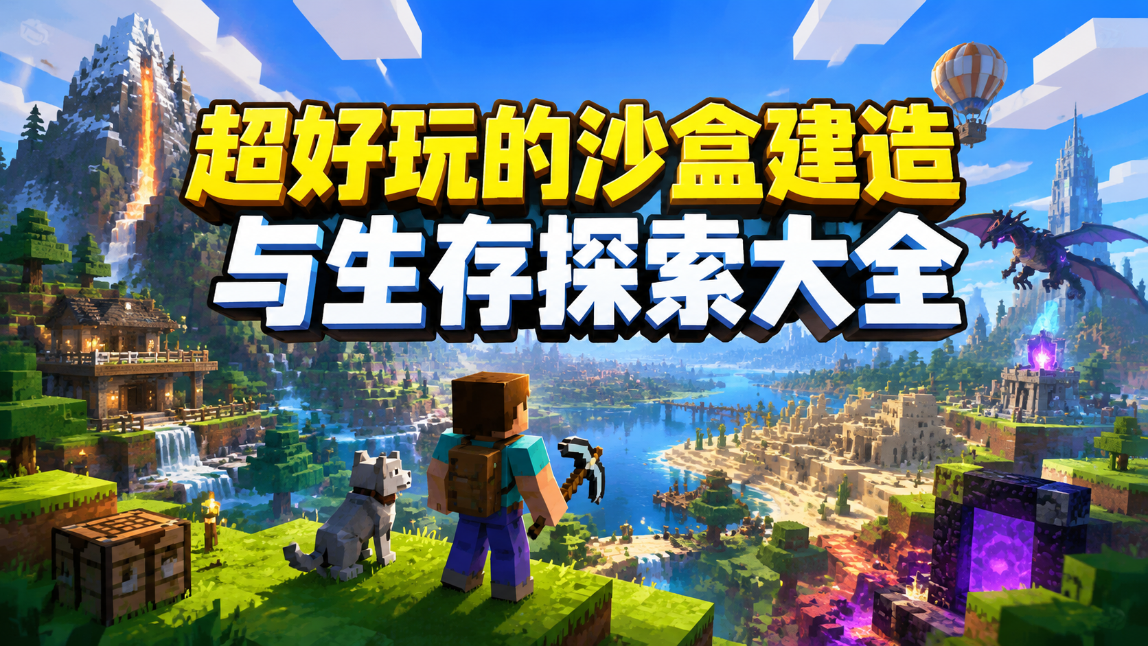 超好玩的沙盒建造与生存探索大全