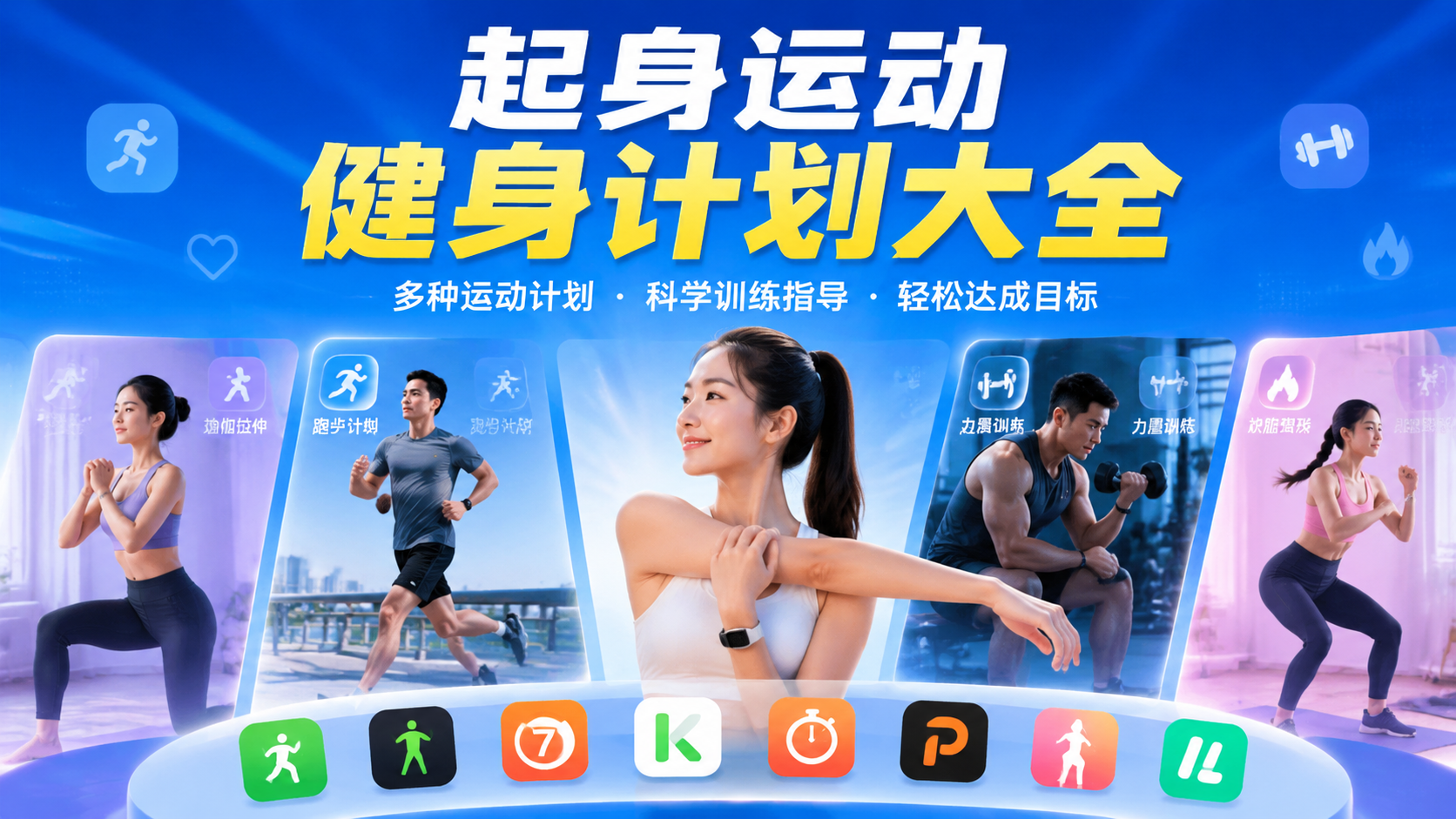 起身运动健身计划大全