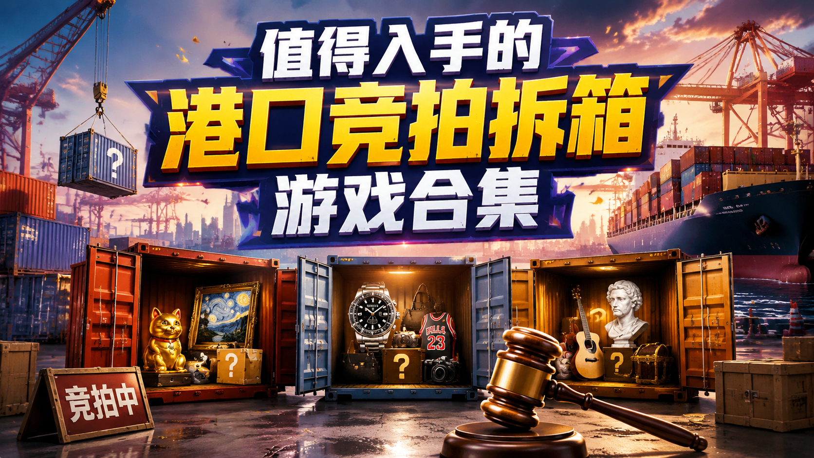 值得入手的港口竞拍拆箱游戏合集