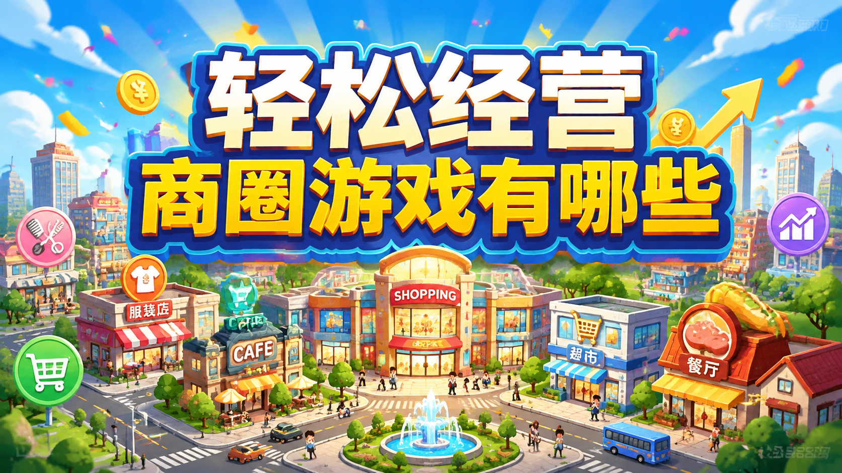 轻松经营商圈游戏有哪些