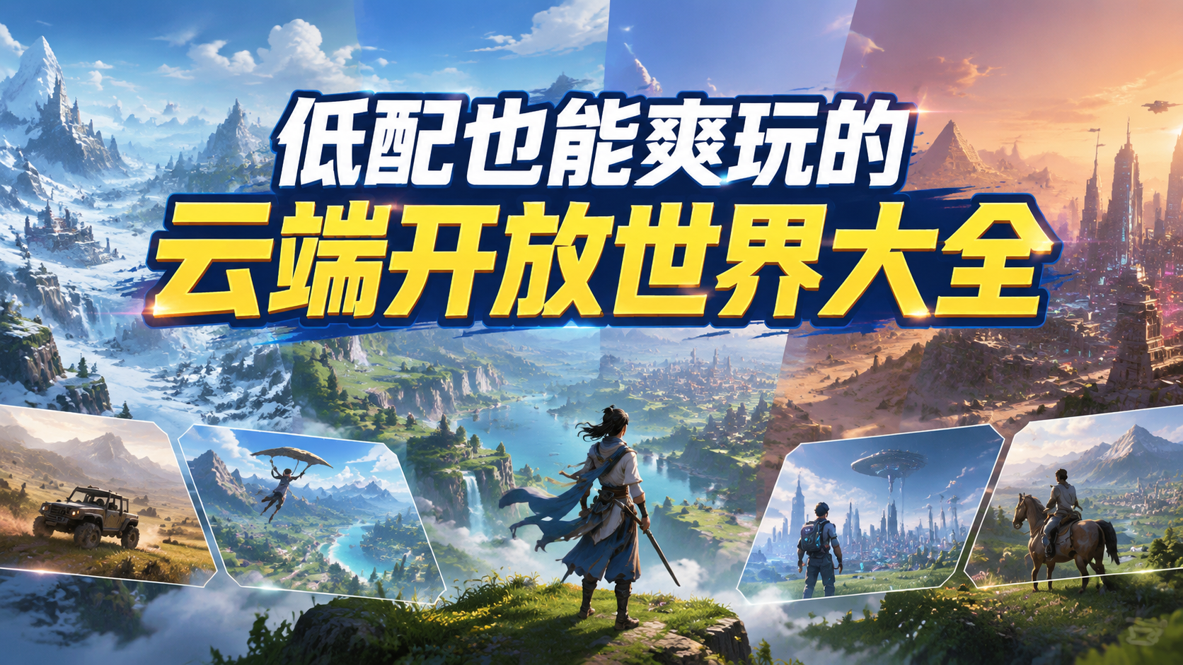 低配也能爽玩的云端开放世界大全