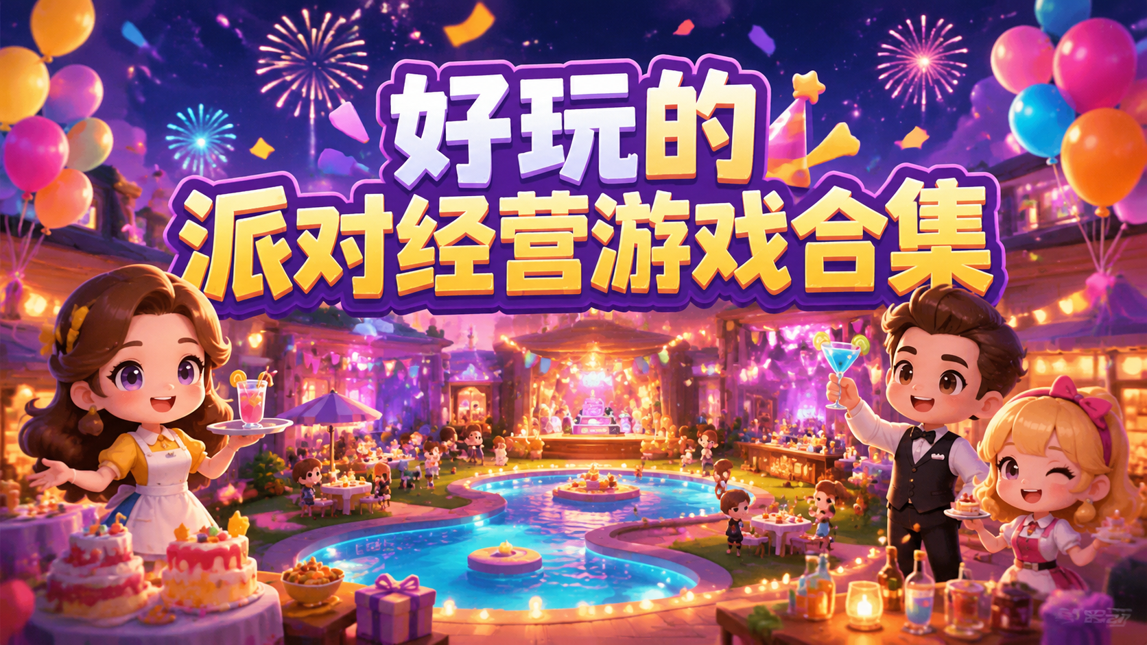 好玩的派对经营游戏合集
