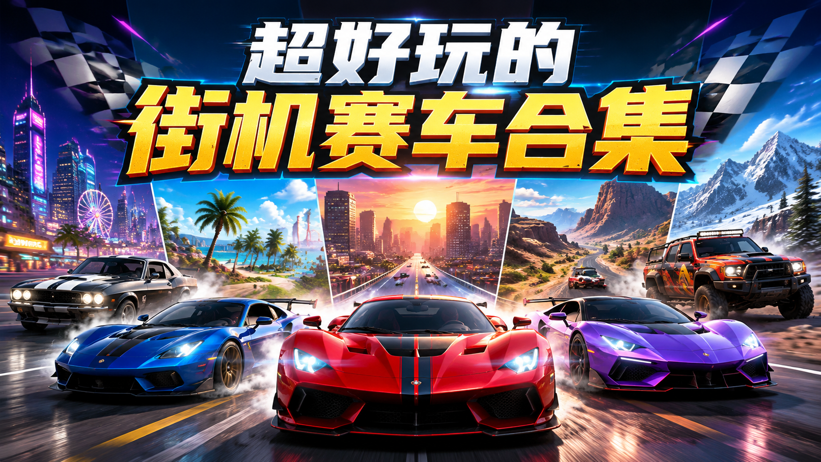 超好玩的街机赛车合集