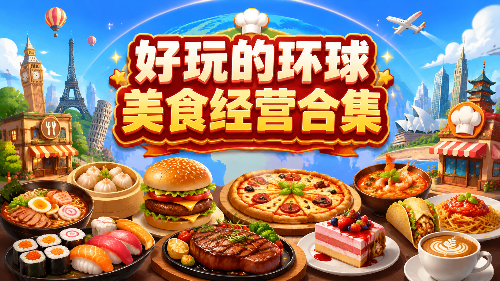 好玩的环球美食经营合集