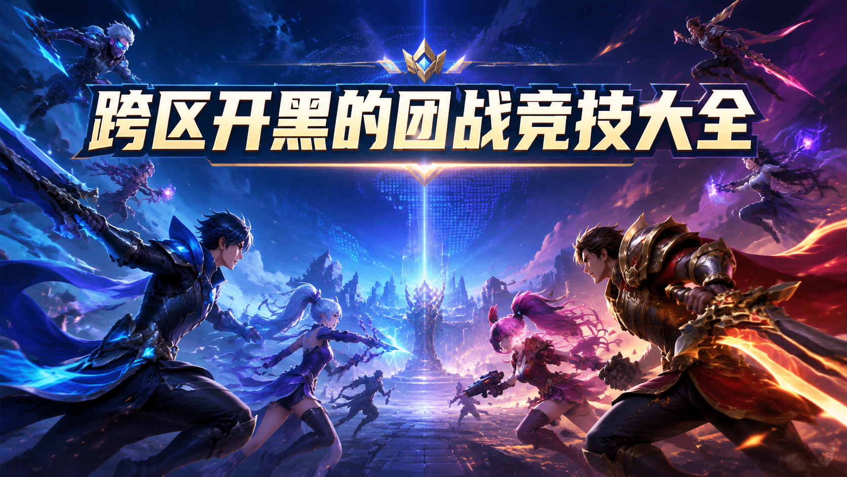 跨区开黑的团战竞技大全