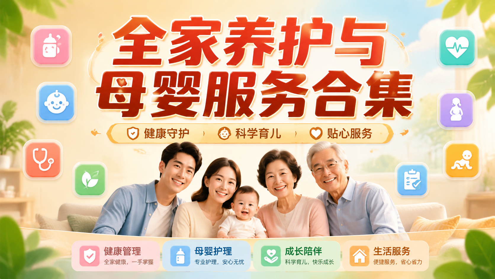 全家养护与母婴服务合集