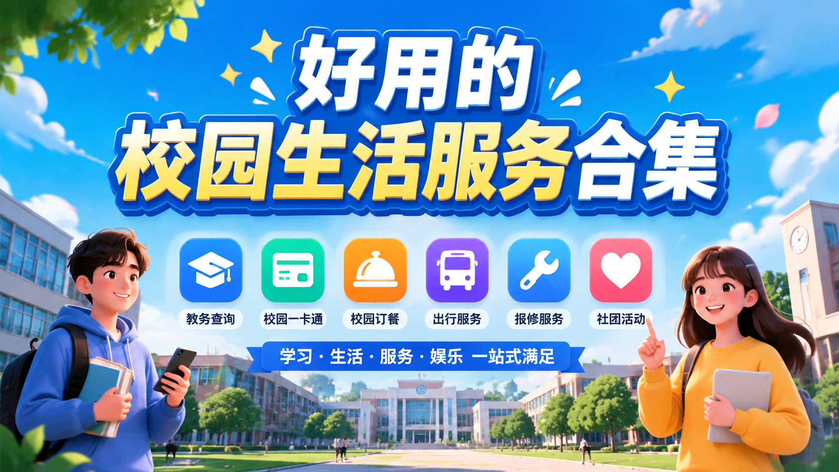 好用的校园生活服务合集