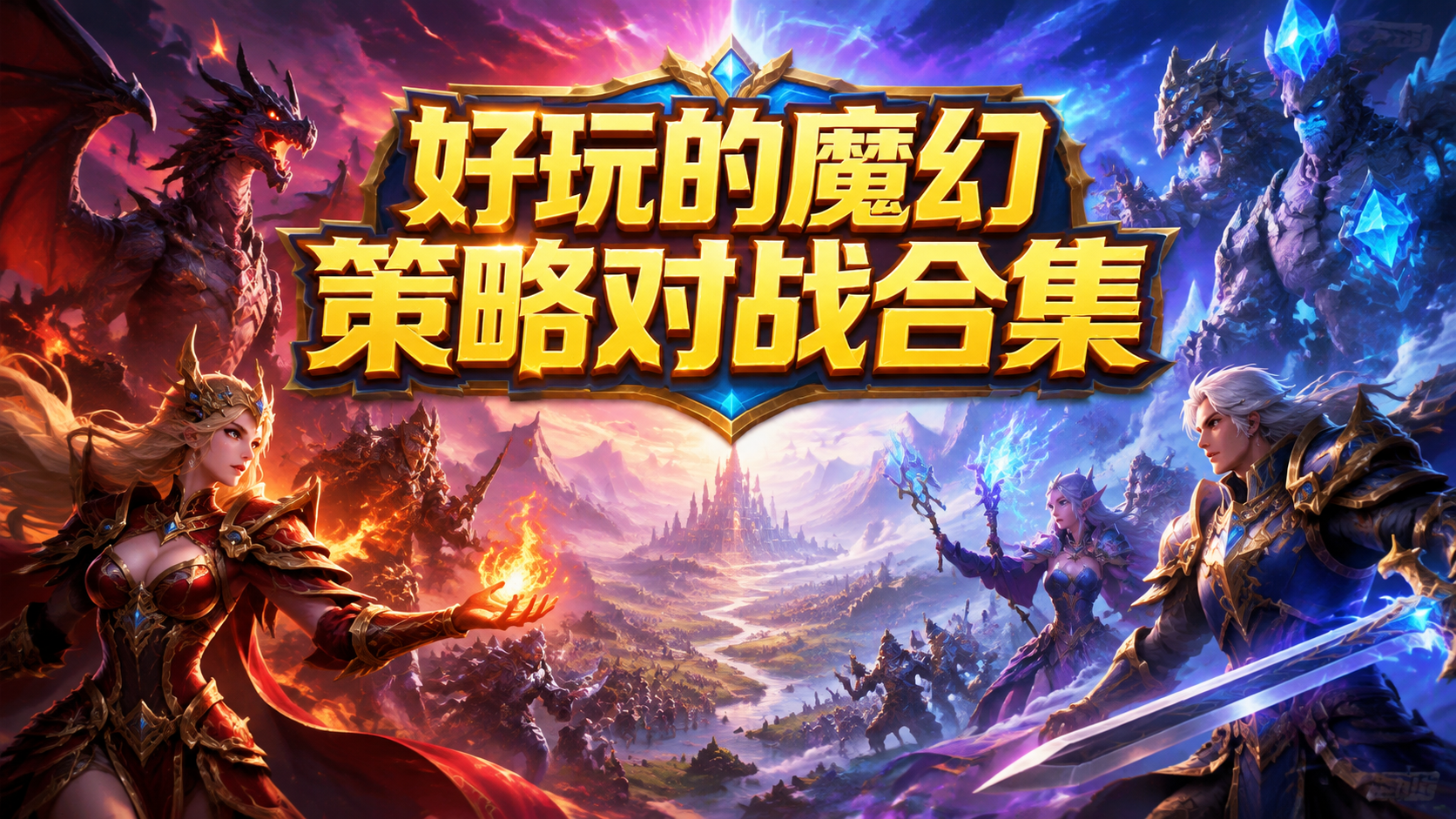 好玩的魔幻策略对战合集
