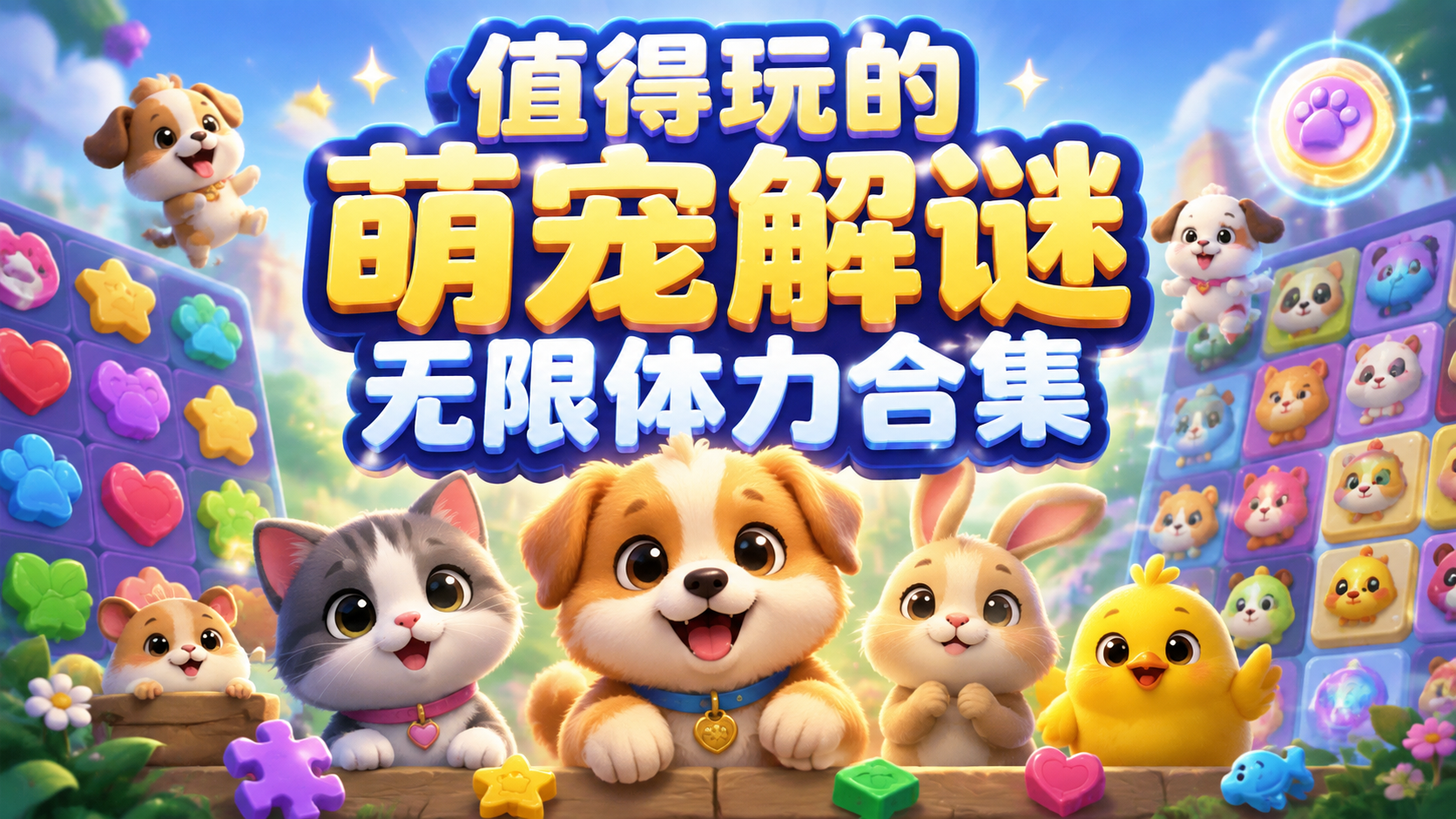 值得玩的萌宠解谜无限体力合集