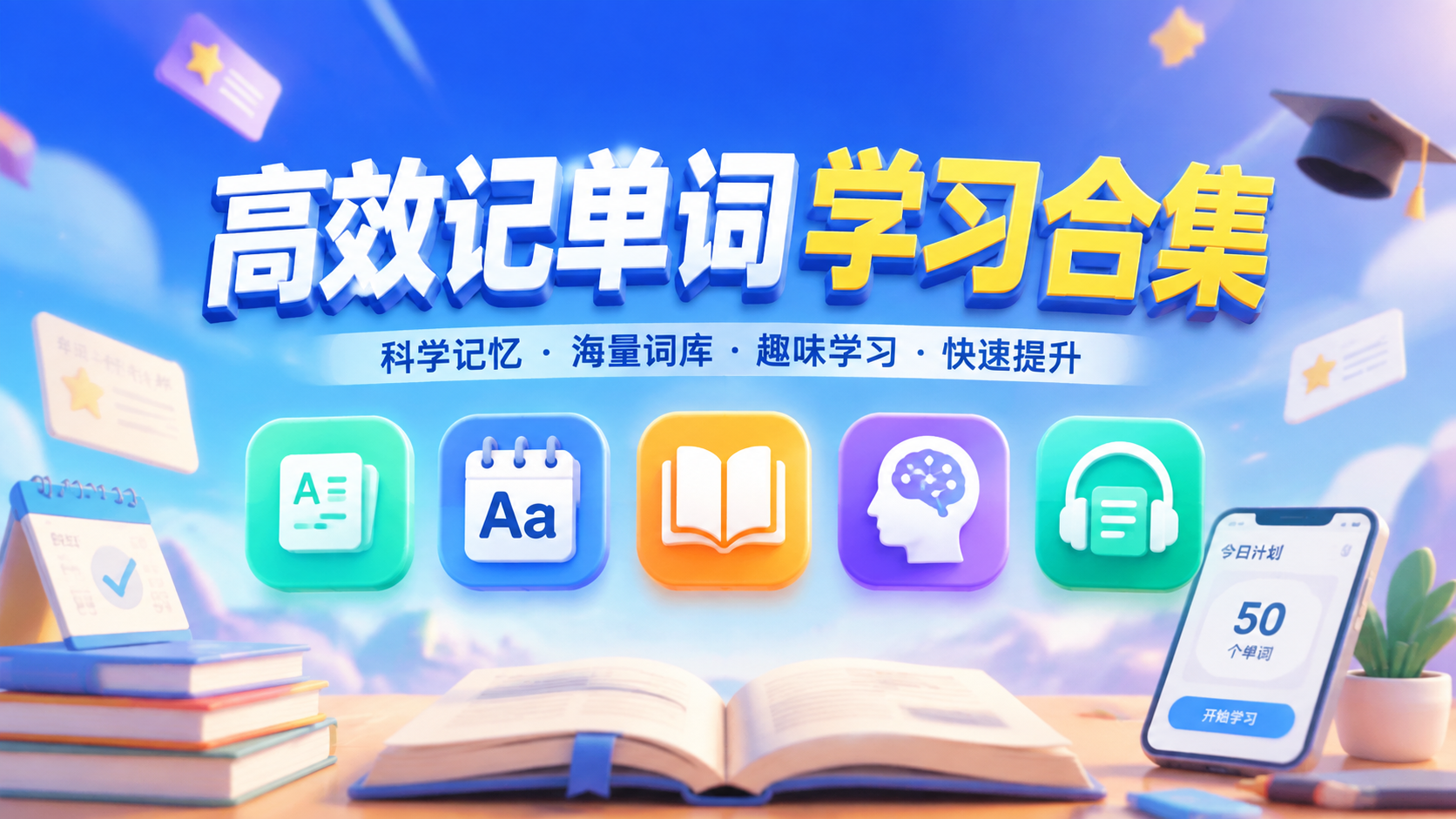 高效记单词学习合集