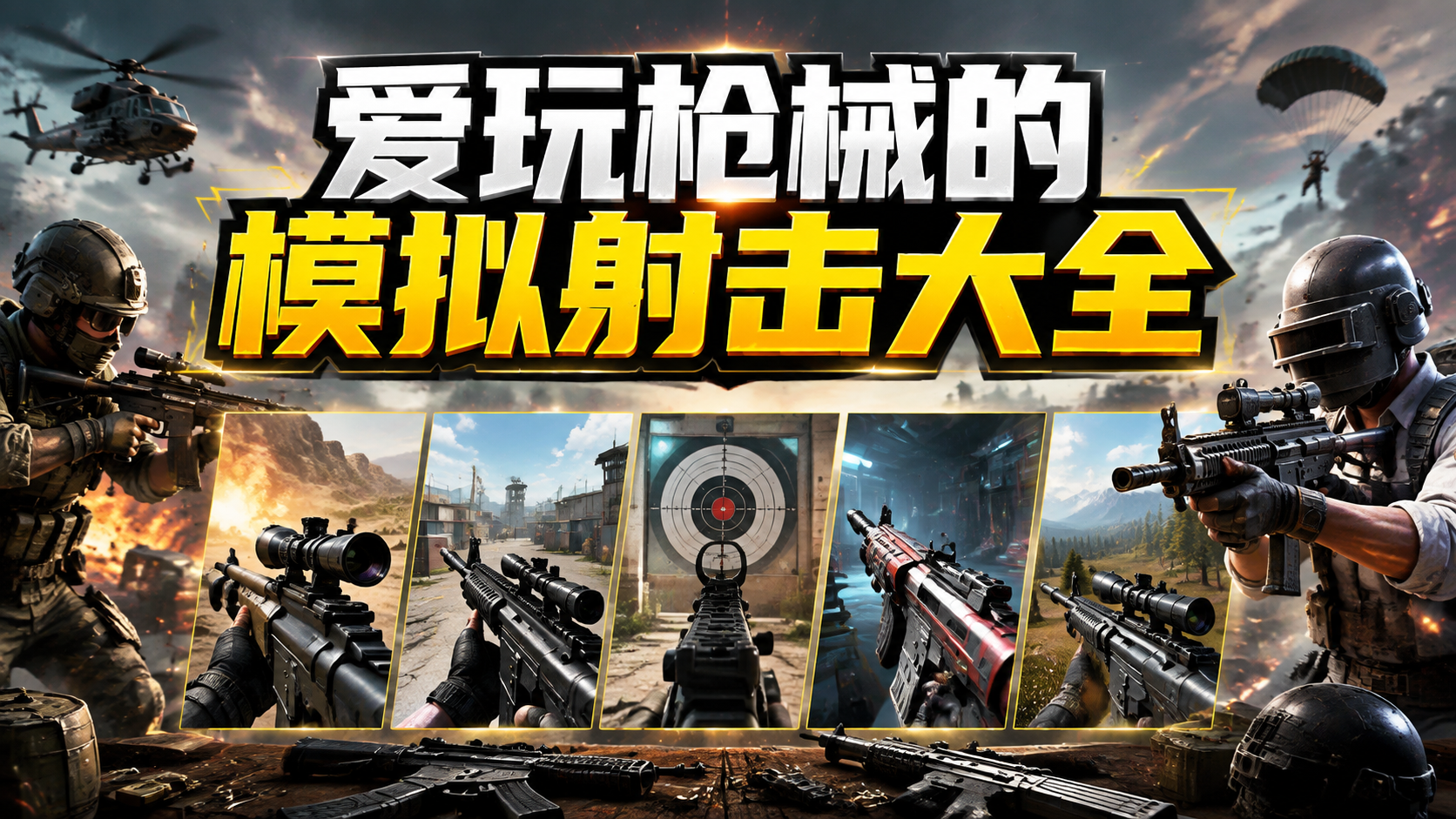 爱玩枪械的模拟射击大全