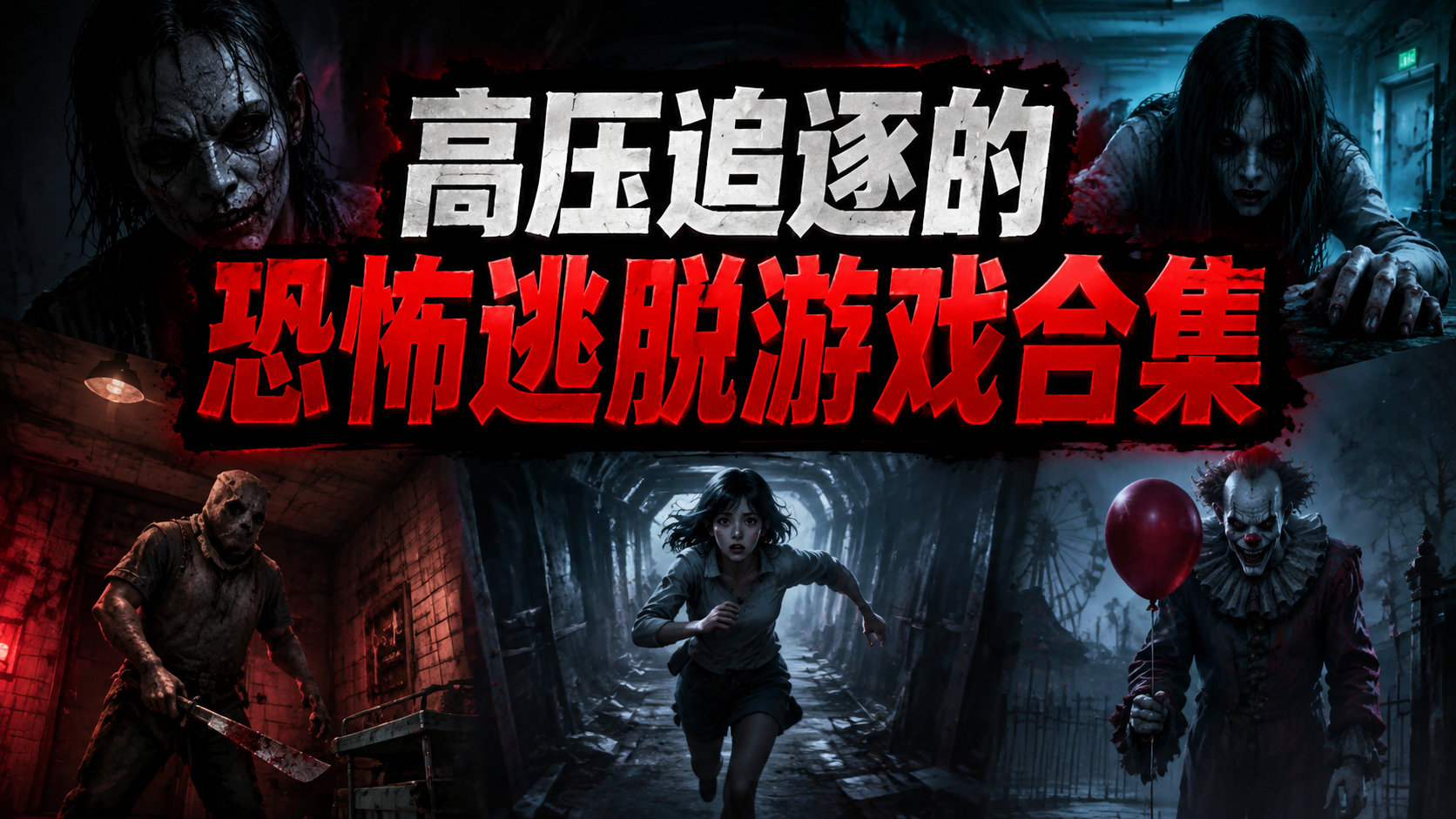 高压追逐的恐怖逃脱游戏合集