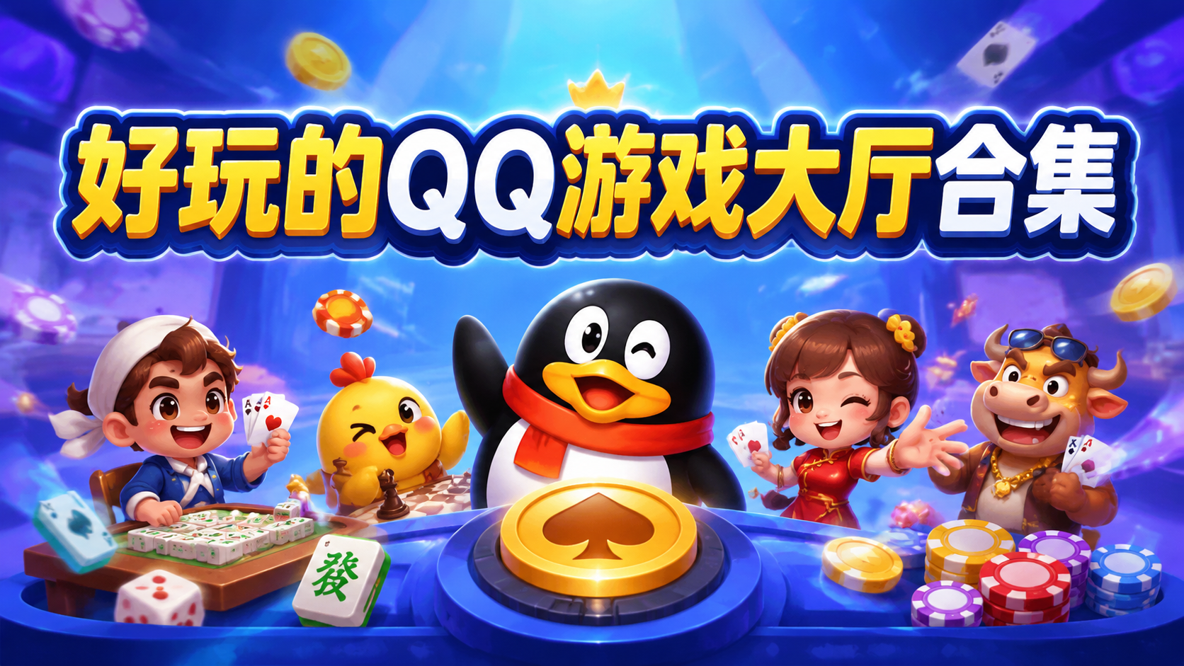 好玩的QQ游戏大厅合集