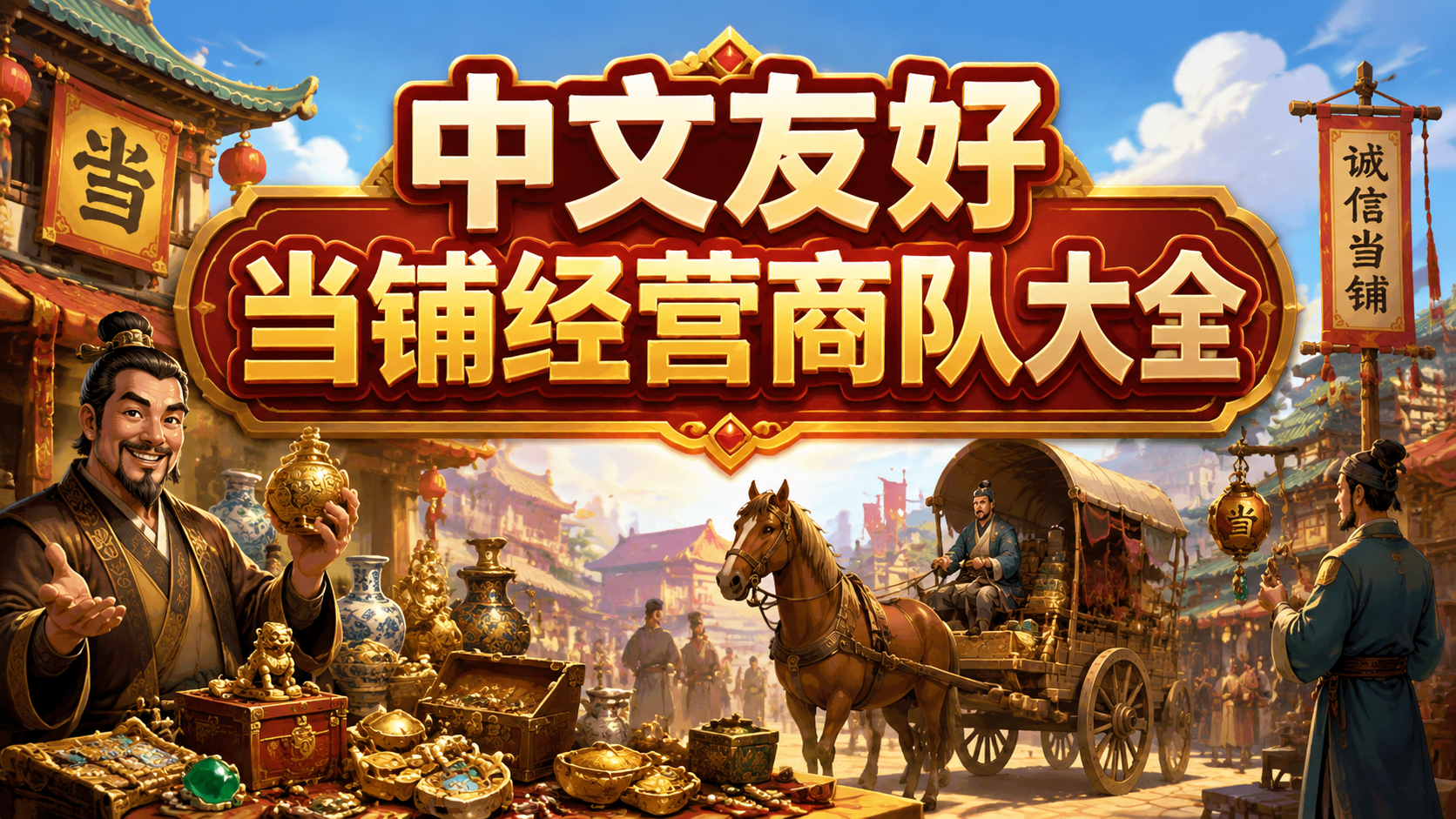 中文友好当铺经营商队大全