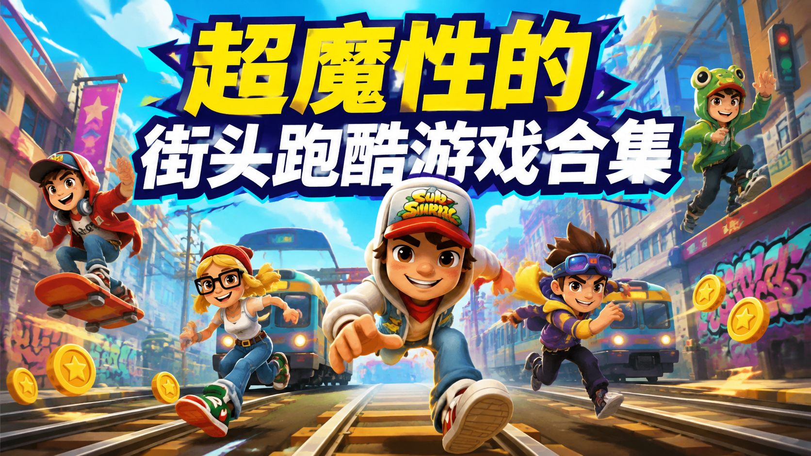 超魔性的街头跑酷游戏合集