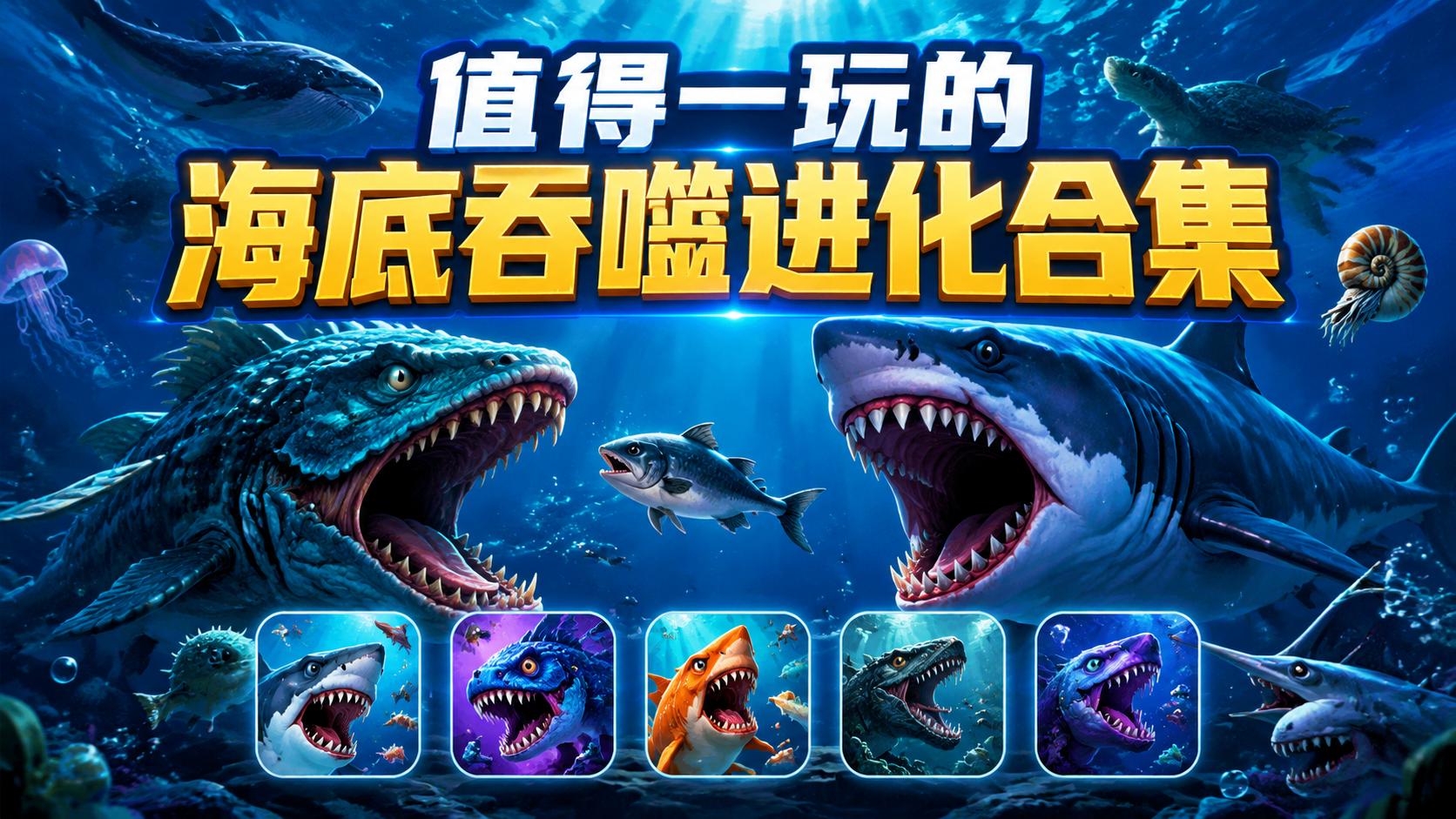 值得一玩的海底吞噬进化合集