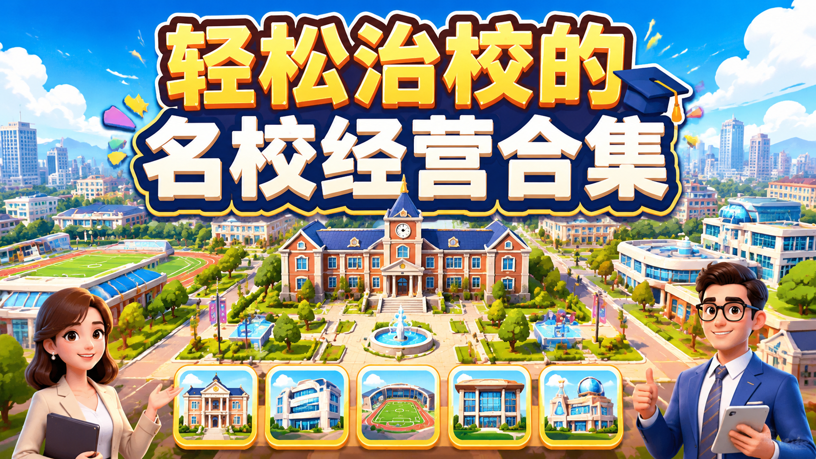 轻松治校的名校经营合集