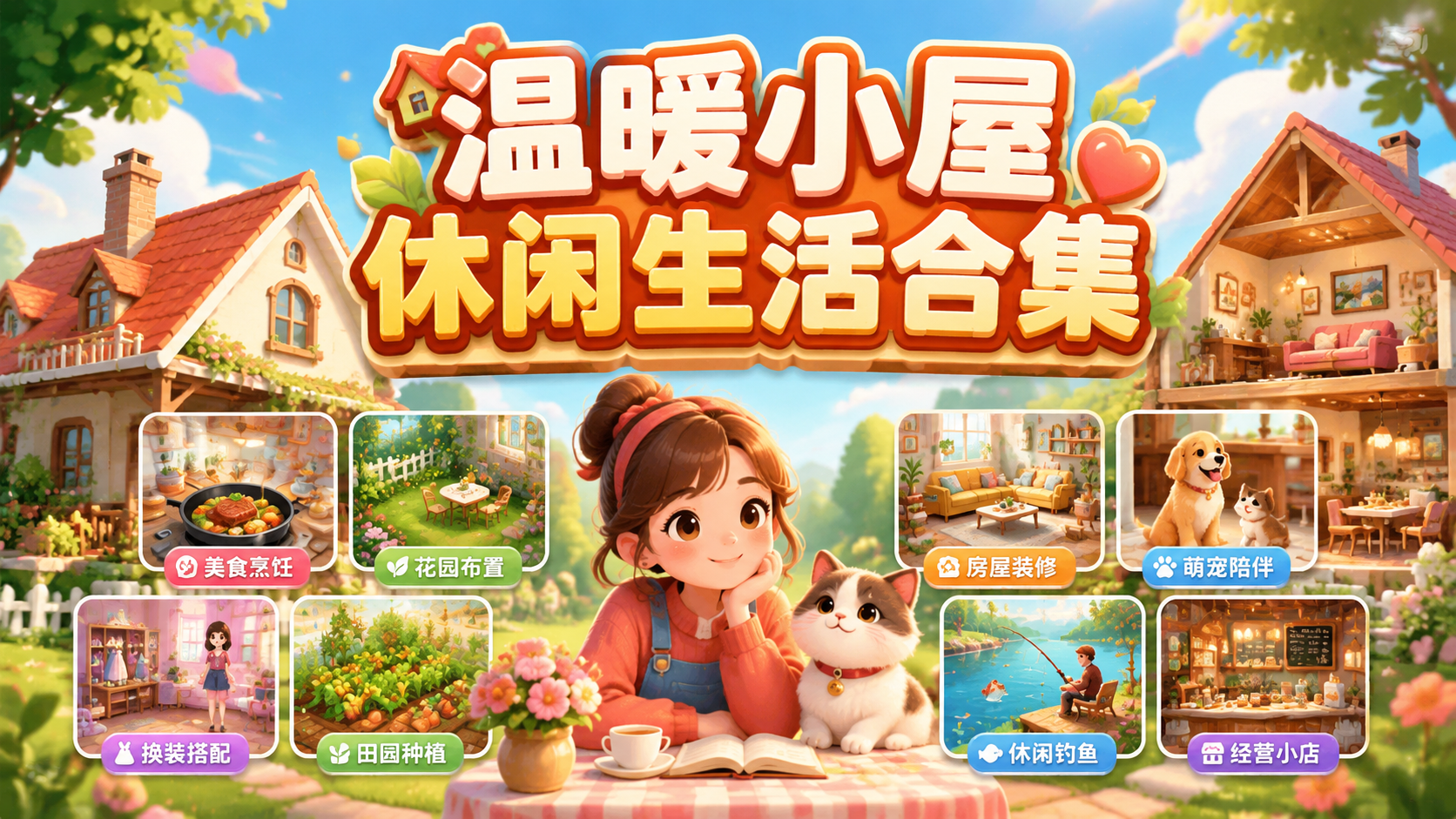 温暖小屋休闲生活合集