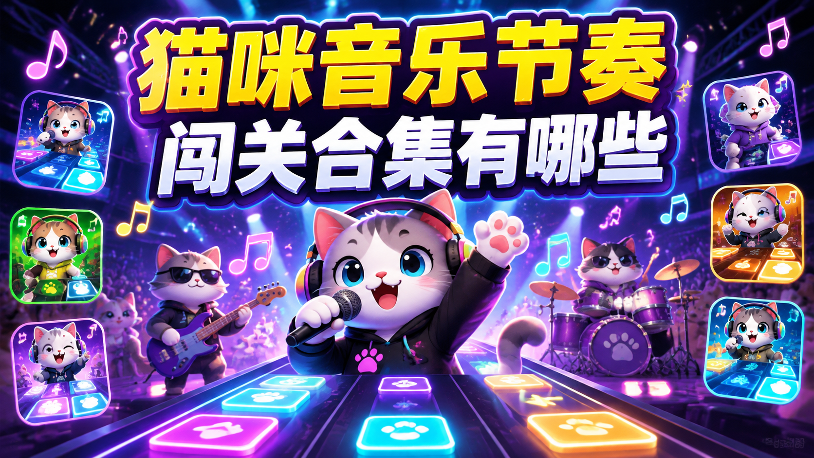 猫咪音乐节奏闯关合集有哪些