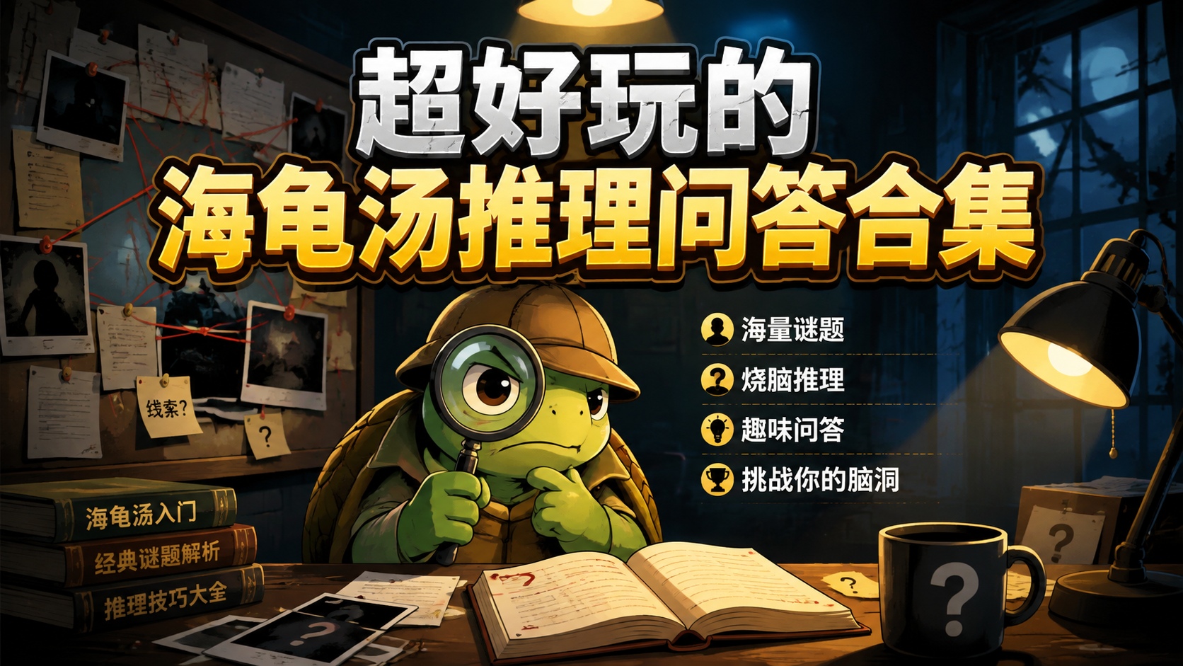 超好玩的海龟汤推理问答合集