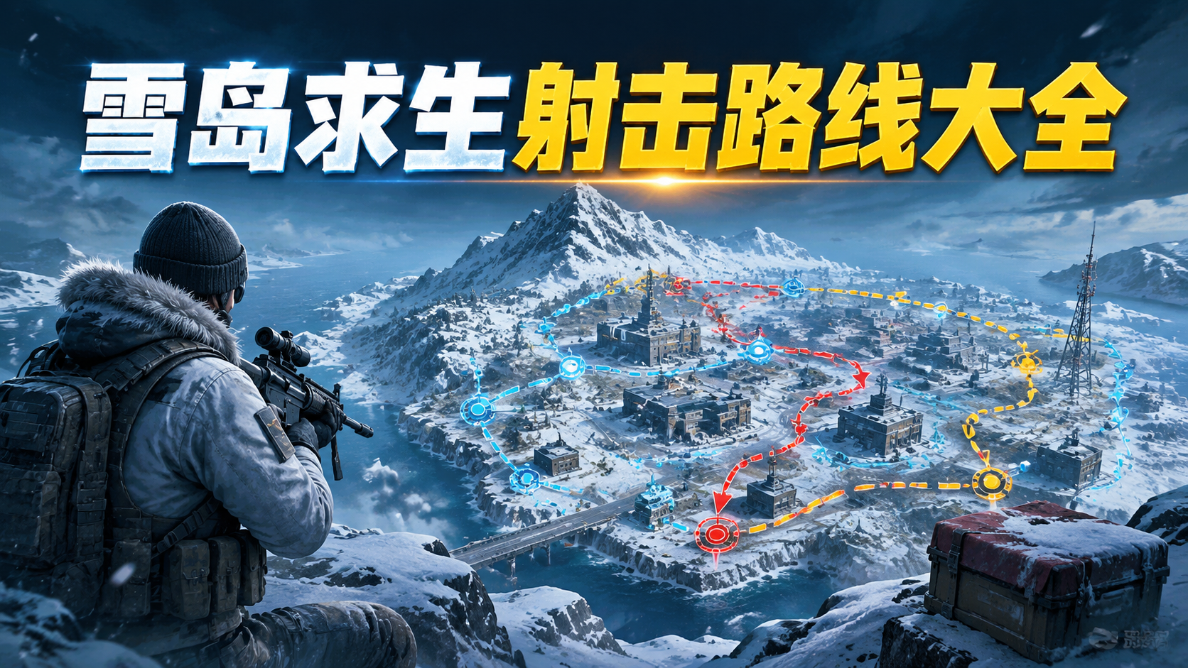 雪岛求生射击路线大全