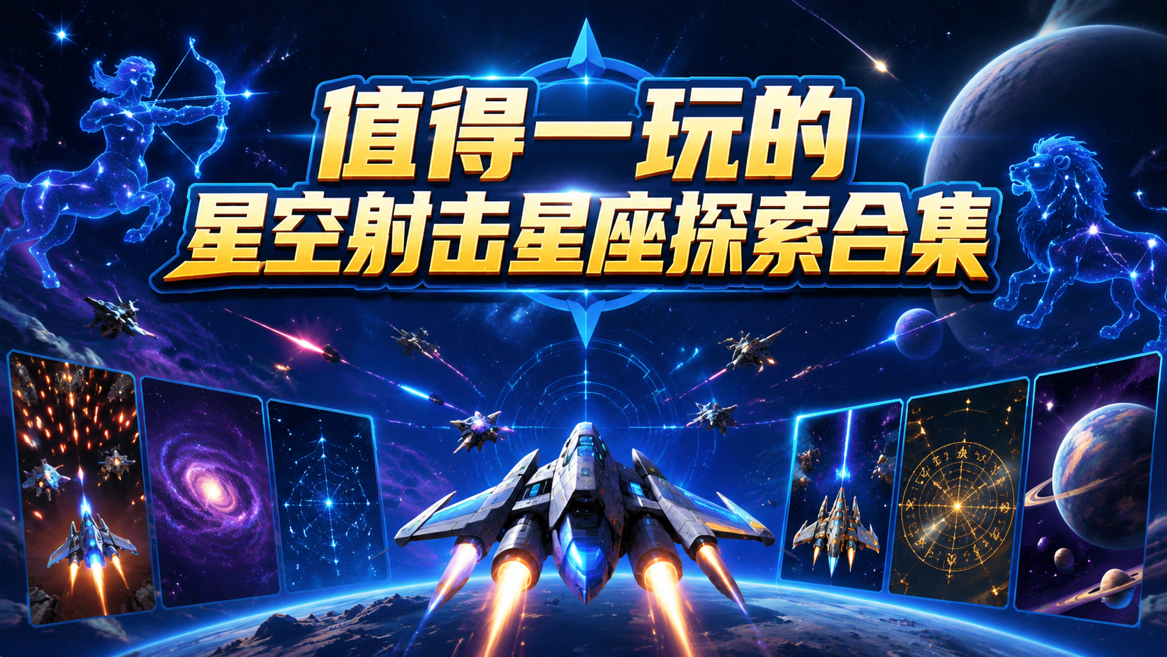 值得一玩的星空射击星座探索合集