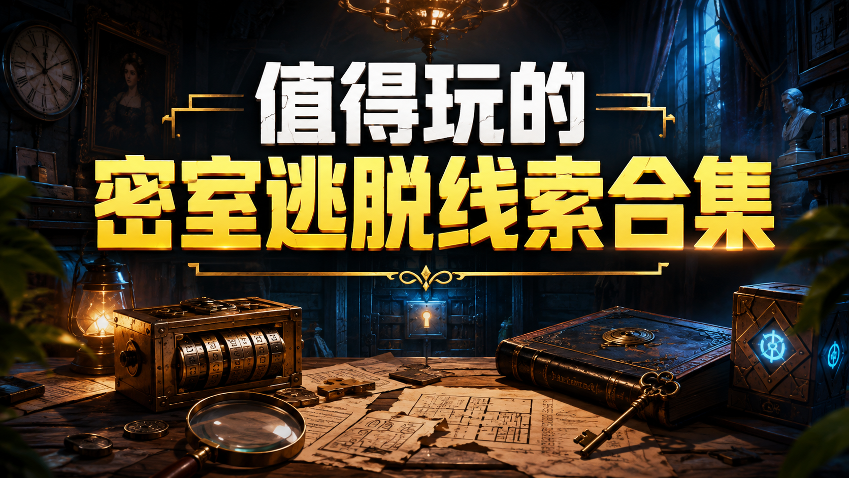 值得玩的密室逃脱线索合集