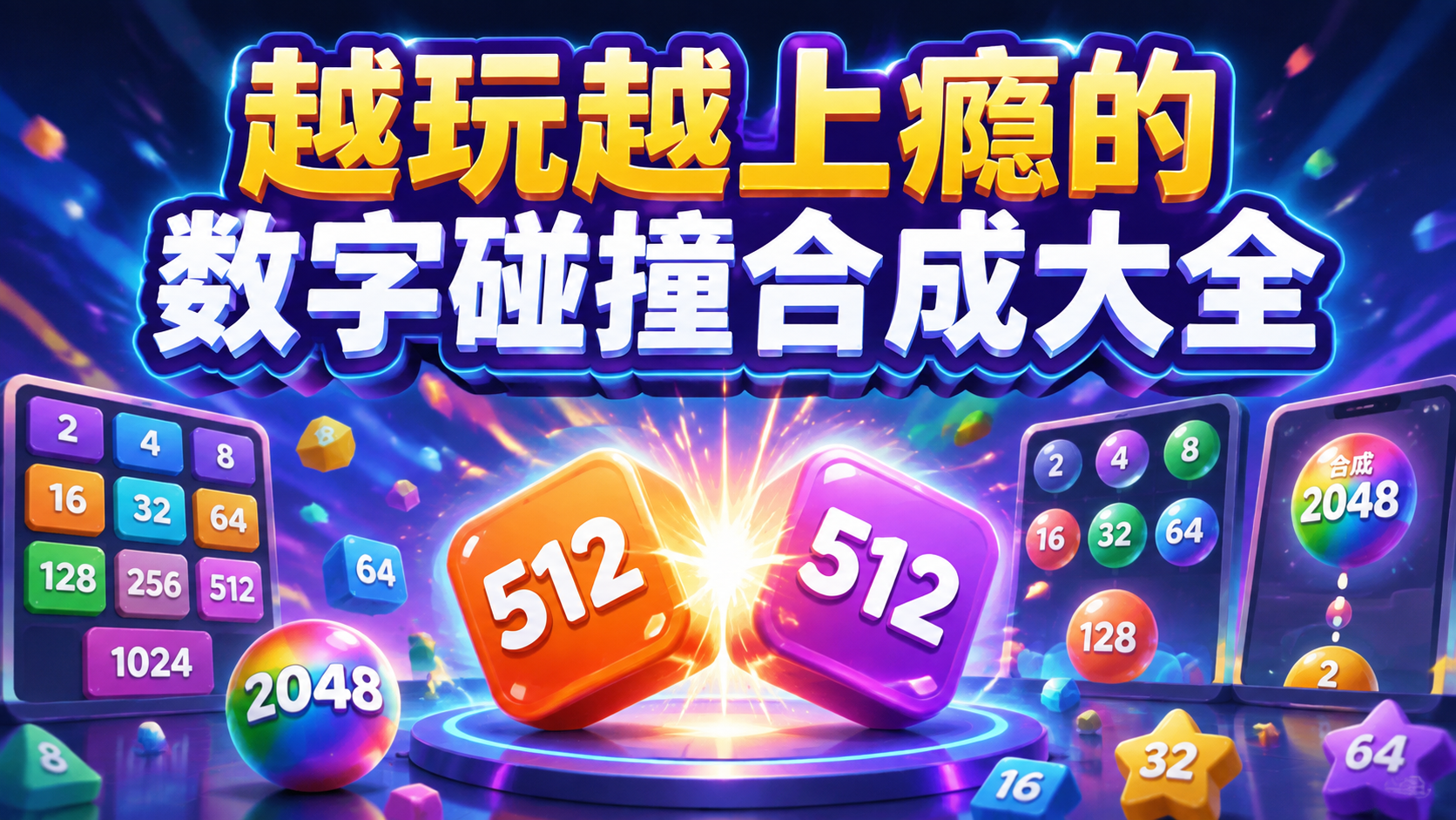 越玩越上瘾的数字碰撞合成大全