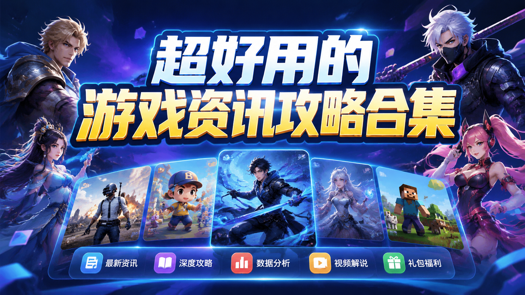 超好用的游戏资讯攻略合集