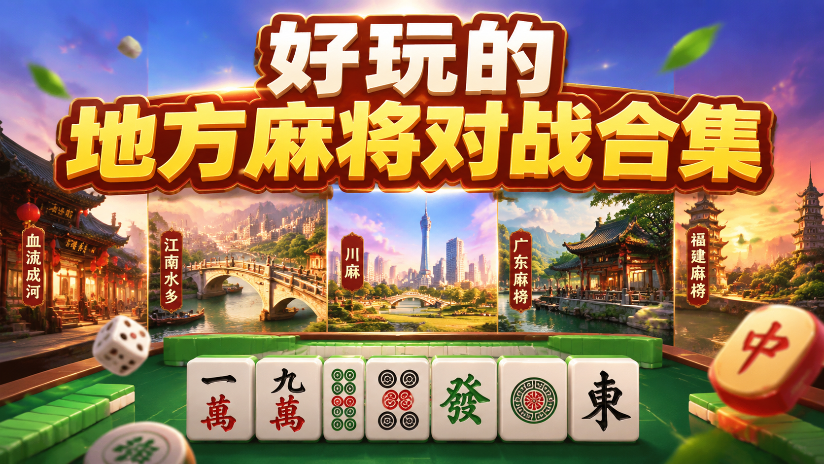 好玩的地方麻将对战合集