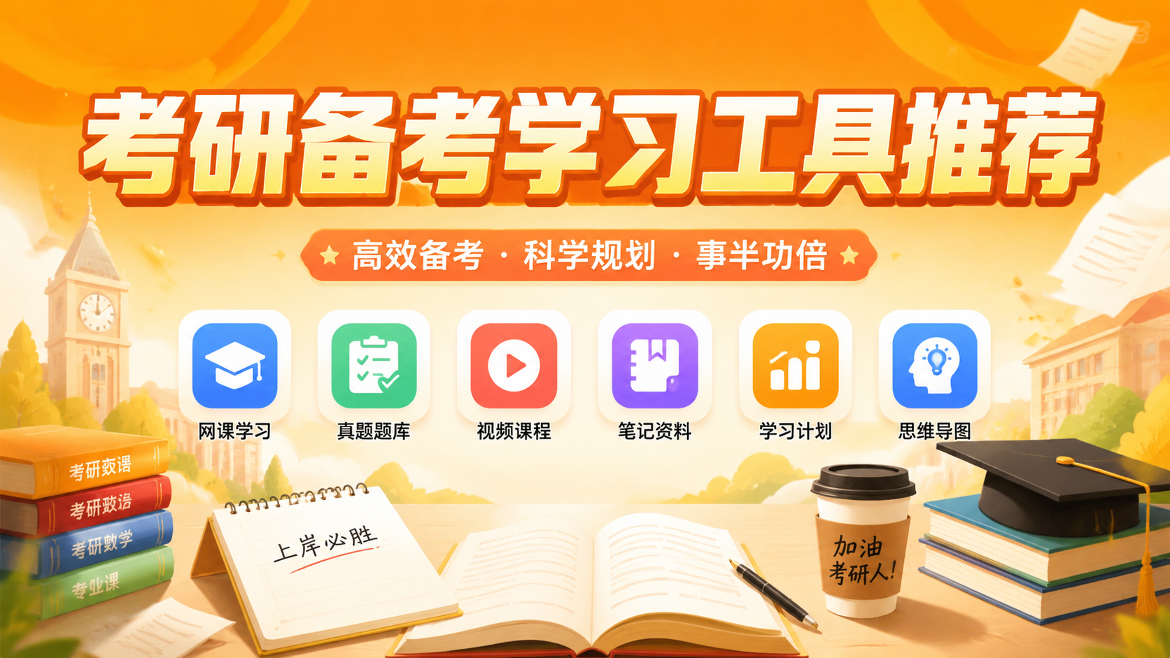 考研备考学习工具推荐