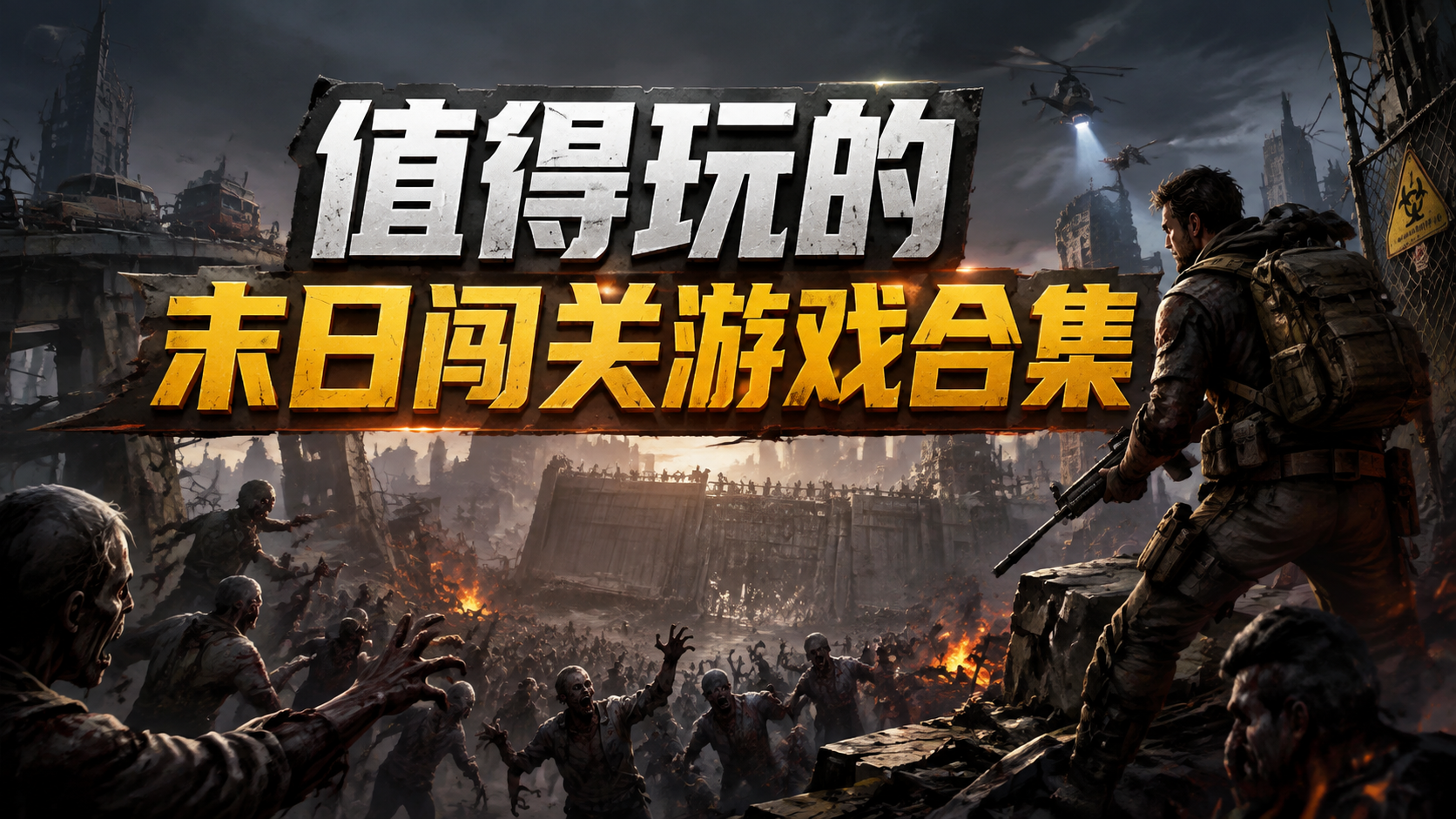 值得玩的末日闯关游戏合集
