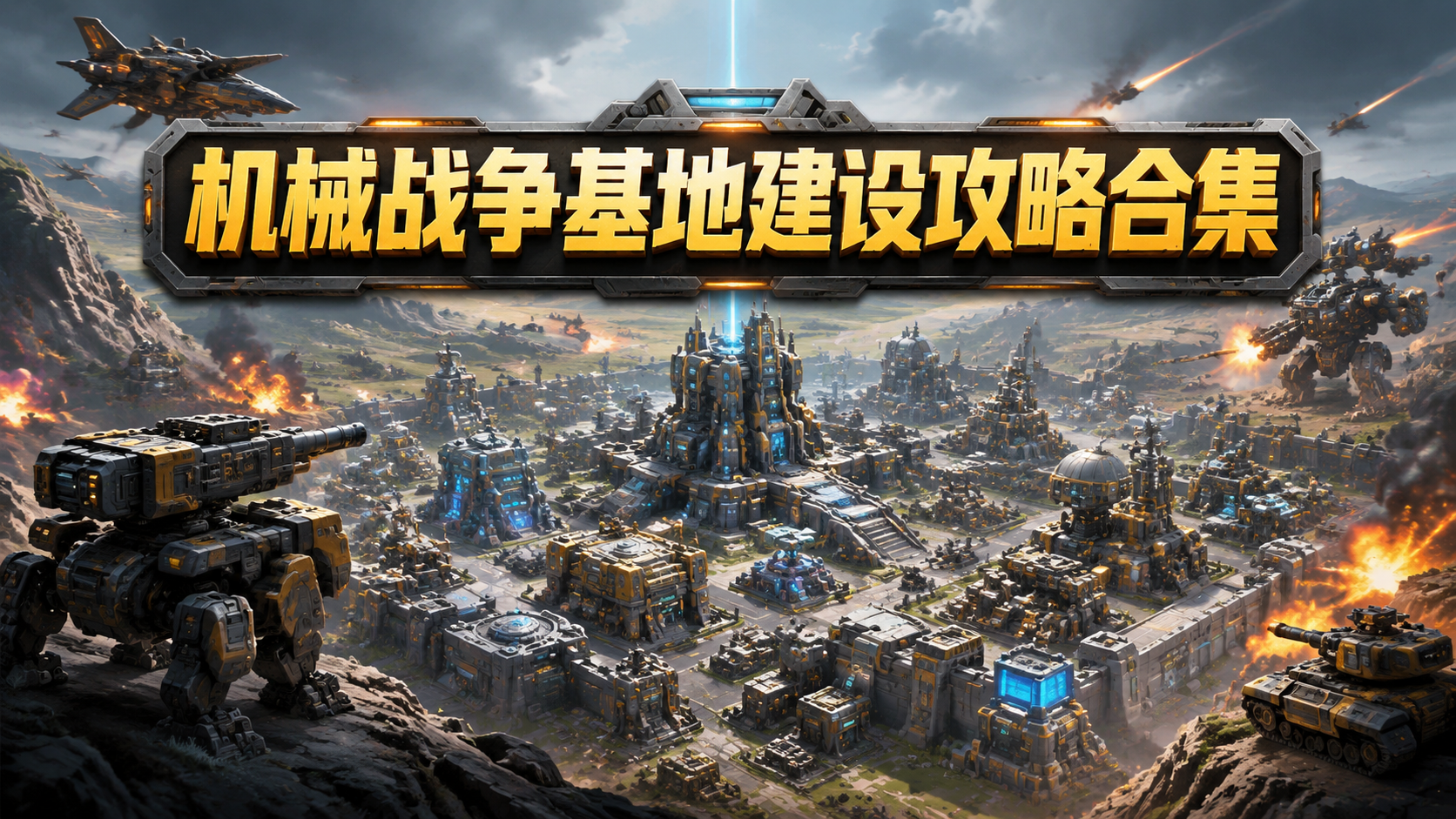 机械战争基地建设攻略合集