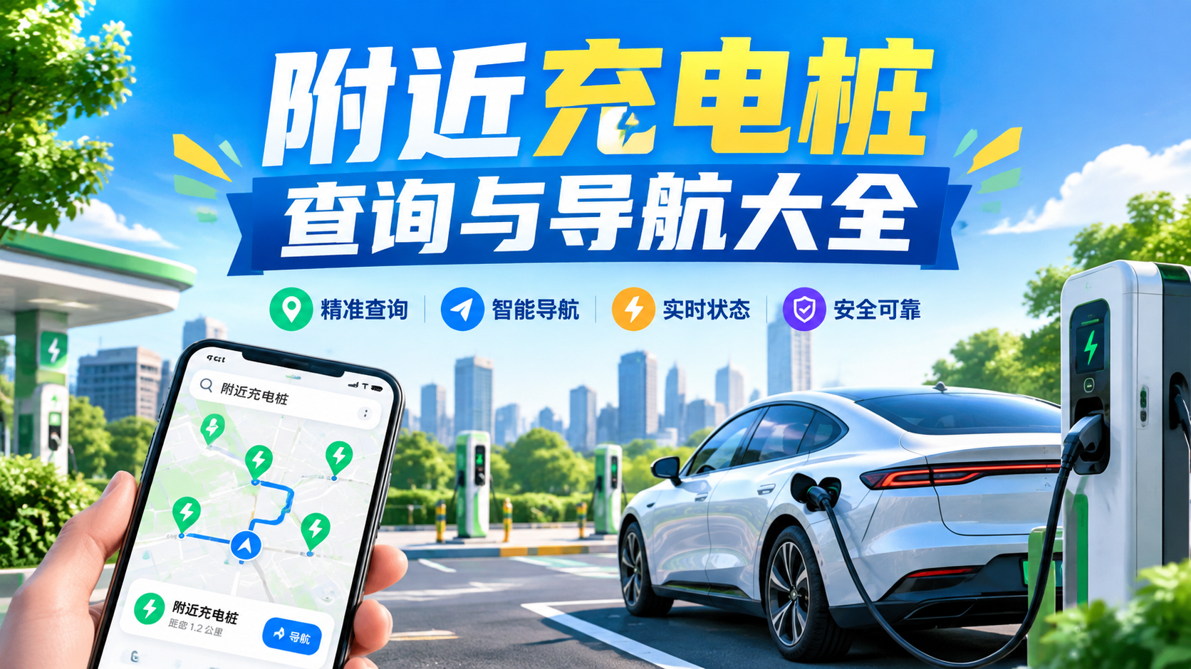 附近充电桩查询与导航大全