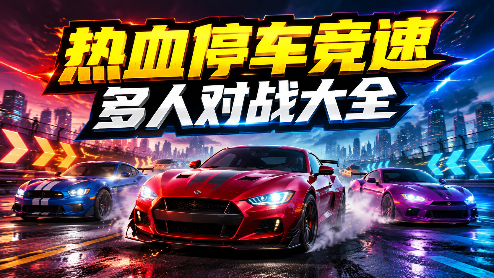 热血停车竞速多人对战大全