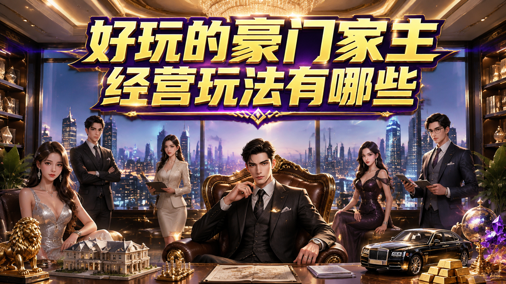 好玩的豪门家主经营玩法有哪些
