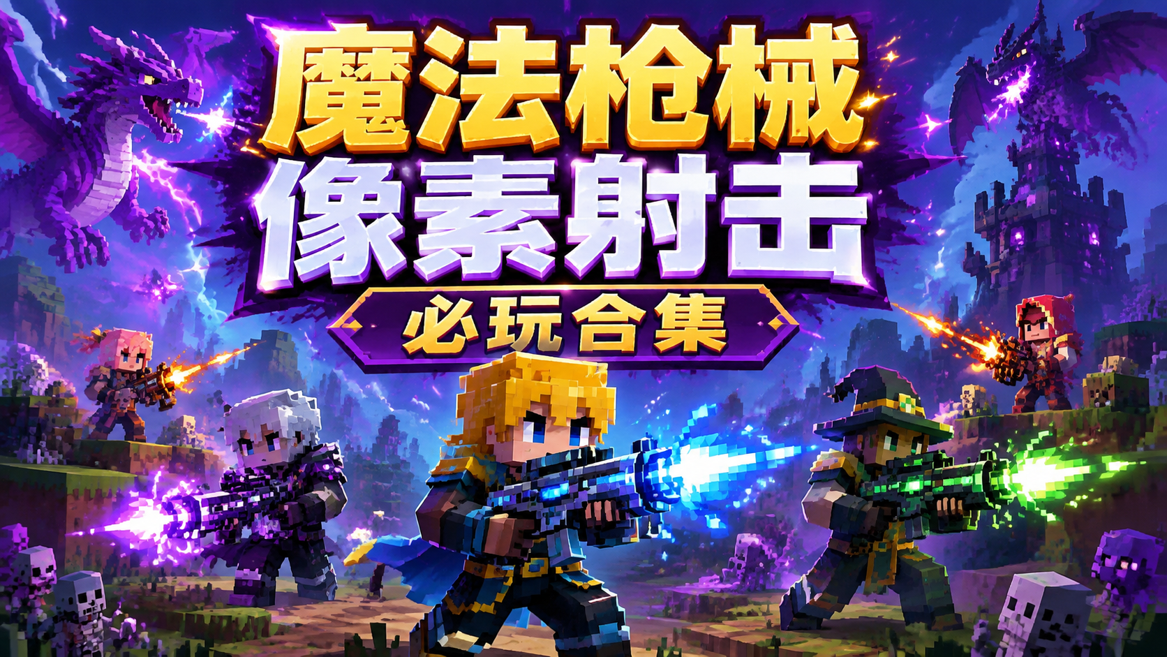魔法枪械像素射击必玩合集