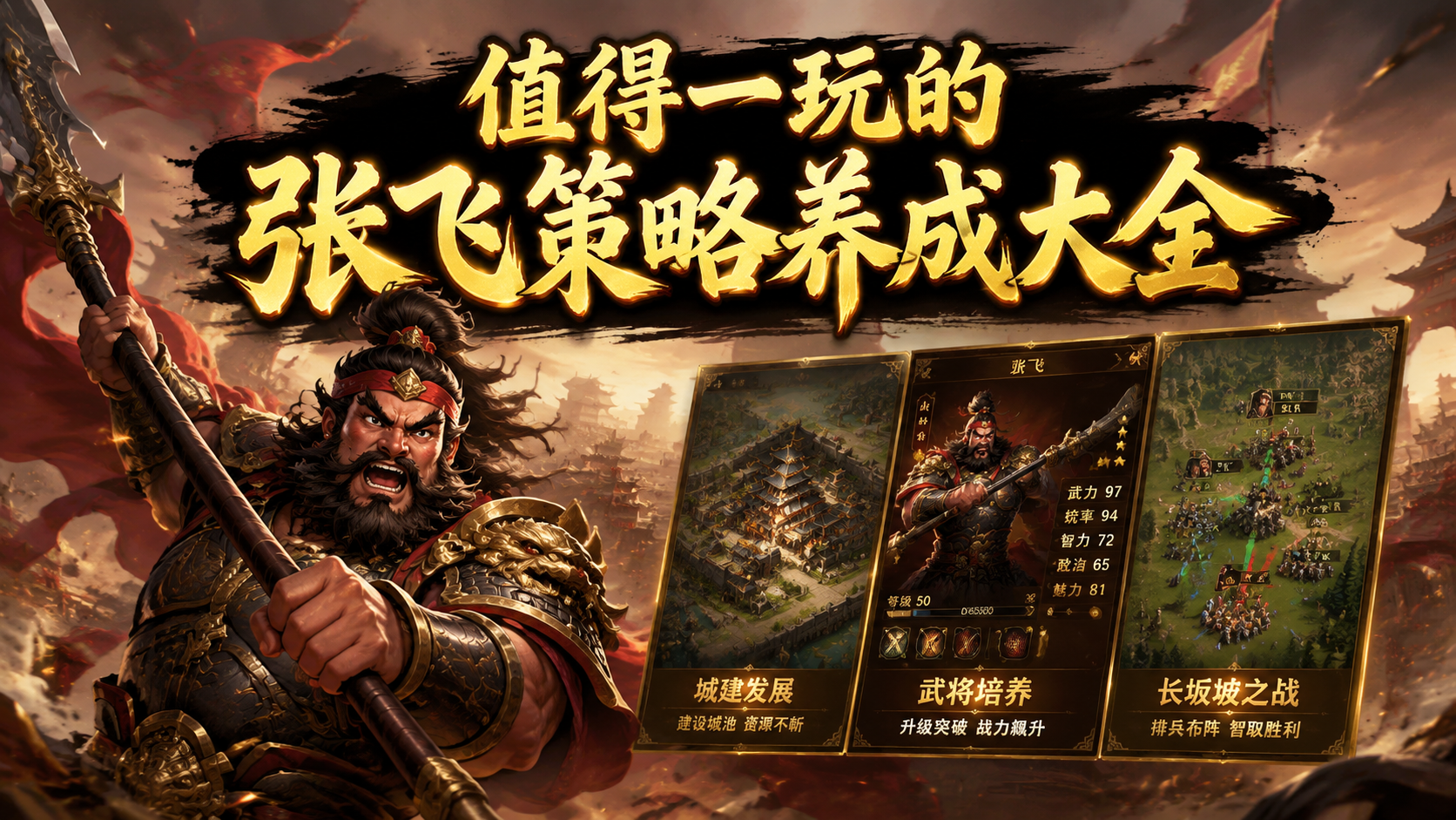 值得一玩的张飞策略养成大全