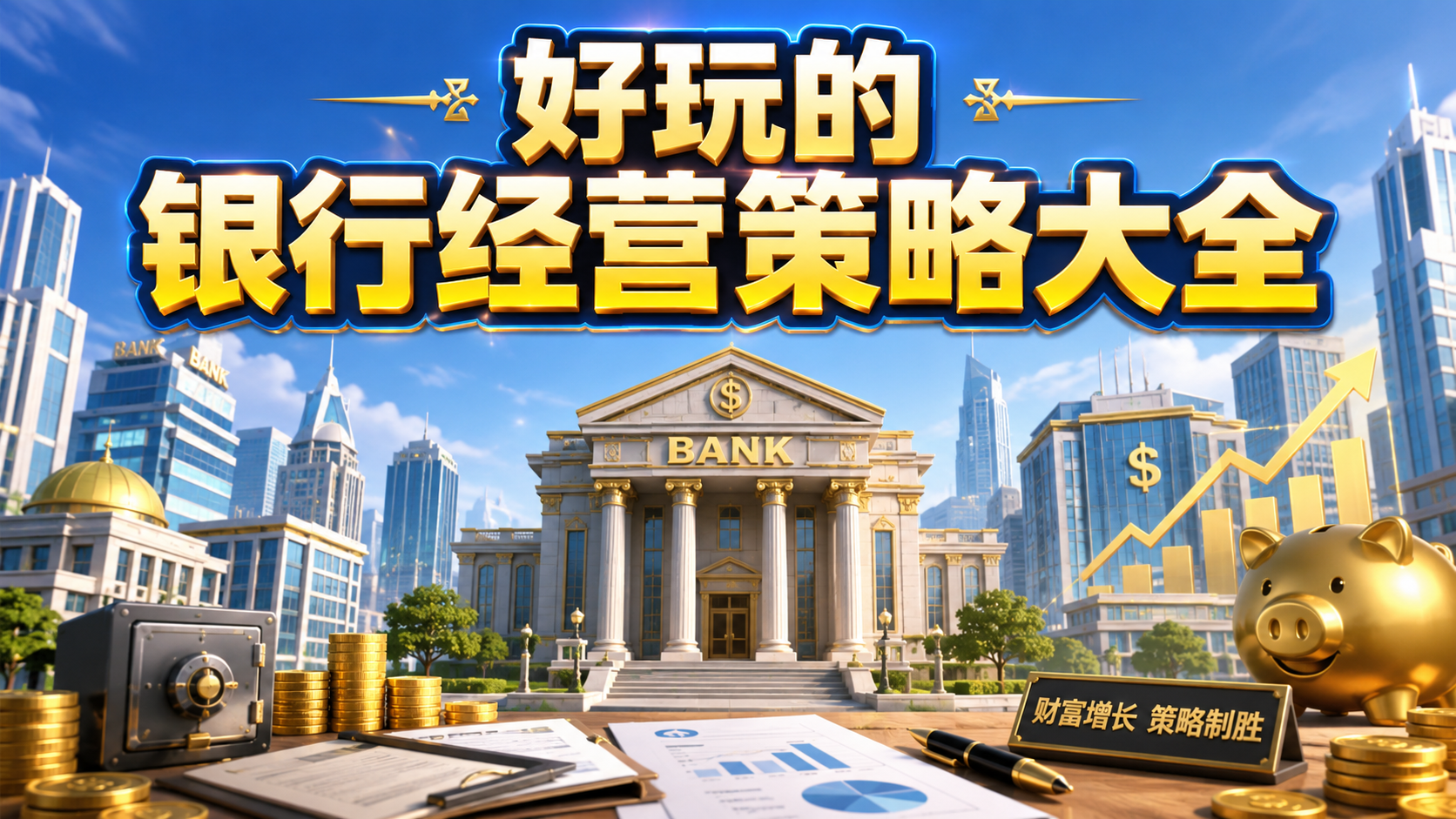 好玩的银行经营策略大全