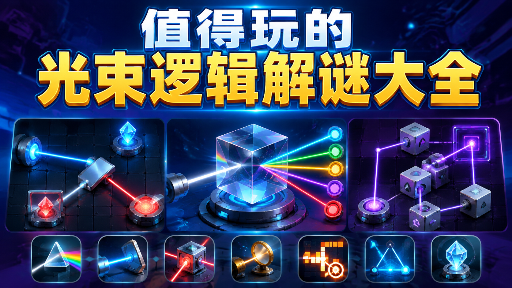 值得玩的光束逻辑解谜大全